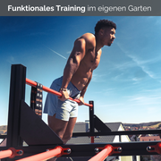 Klettergerüst für den Garten aus Metall (Family Cube)