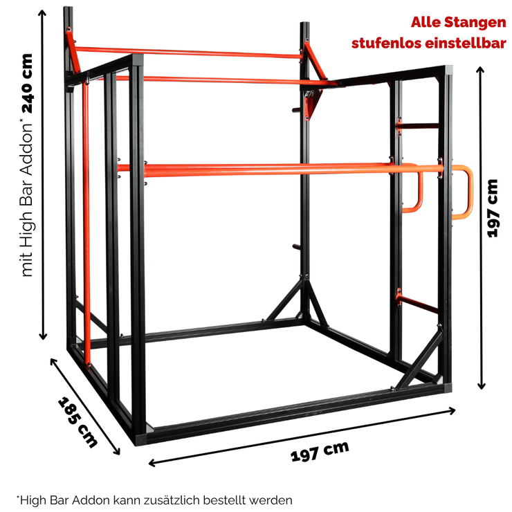 Calisthenics Station "CUBE KIT" - All-In-One Calisthenics Gerät